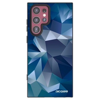 Picasee silikonový černý obal pro Samsung Galaxy S22 Ultra 5G - Wallpaper