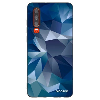 Picasee silikonový černý obal pro Huawei P30 - Wallpaper