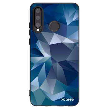 Picasee silikonový černý obal pro Huawei P30 Lite - Wallpaper