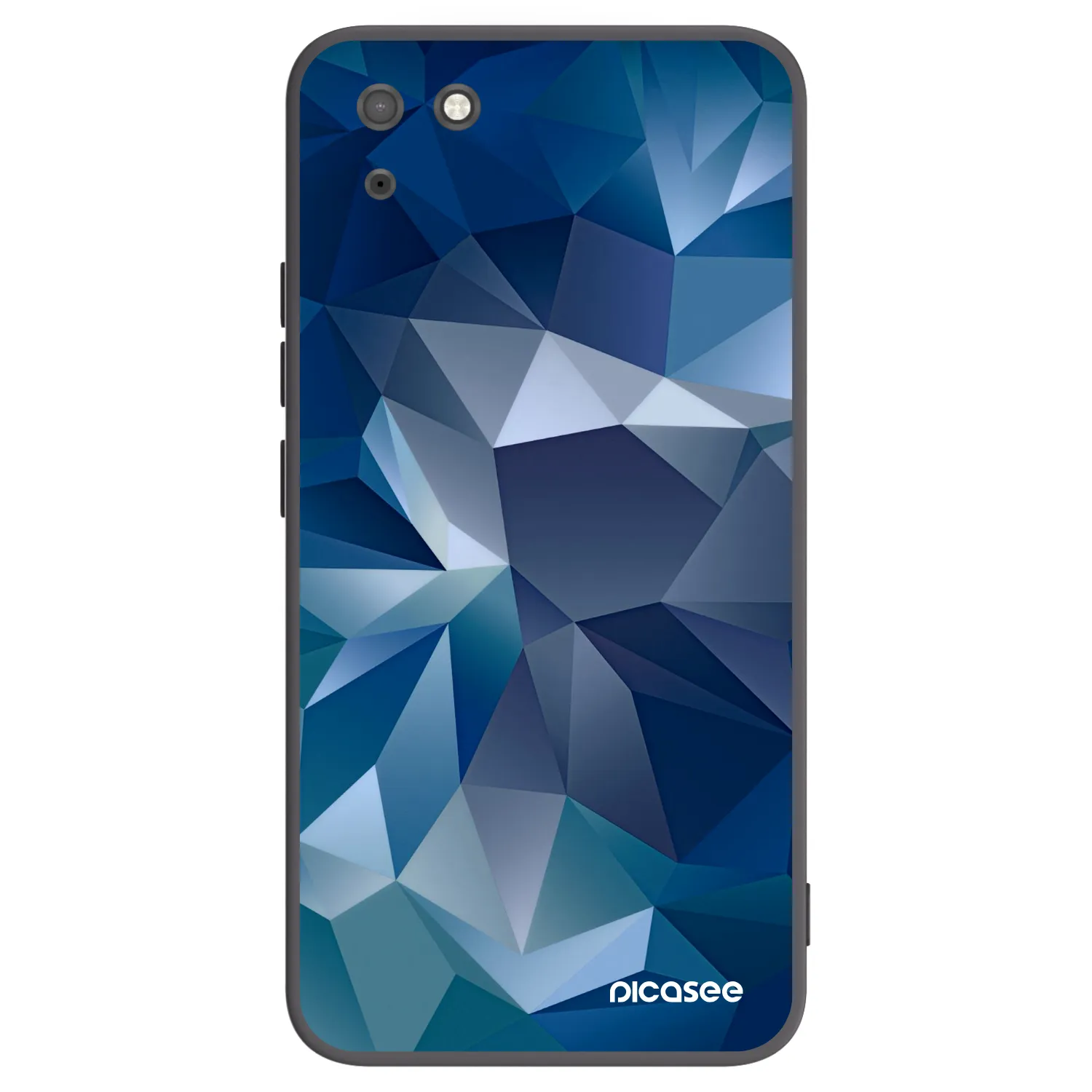 Picasee silikonový černý obal pro Huawei Y5P - Wallpaper