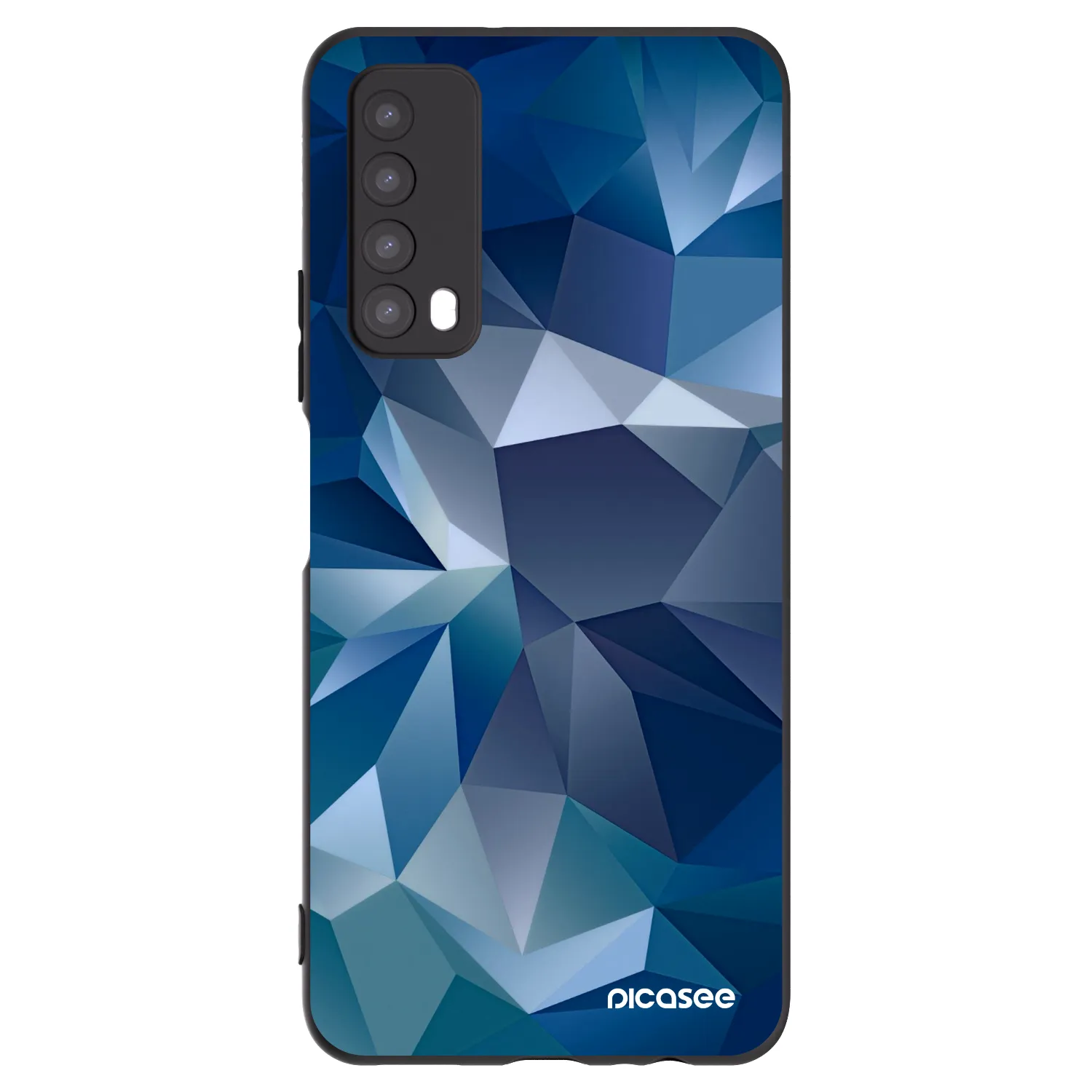 Picasee silikonový černý obal pro Huawei P Smart 2021 - Wallpaper
