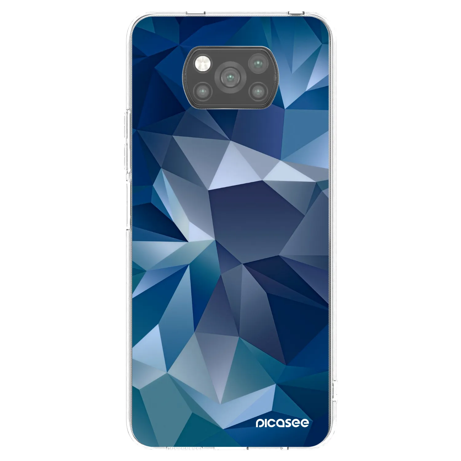 Picasee silikonový černý obal pro Xiaomi Poco X3 Pro - Wallpaper