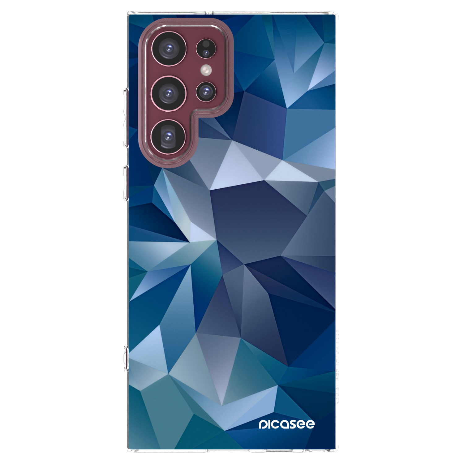 Picasee silikonový průhledný obal pro Samsung Galaxy S22 Ultra 5G - Wallpaper