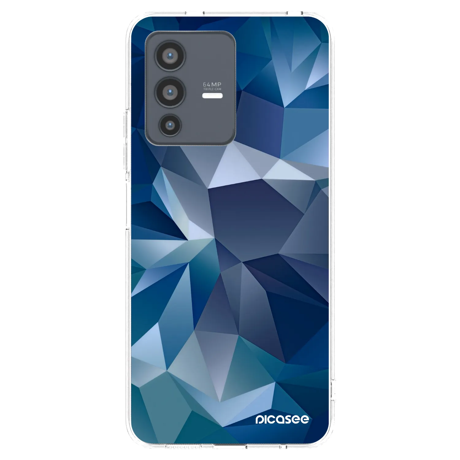 Picasee silikonový průhledný obal pro Vivo V23 5G - Wallpaper