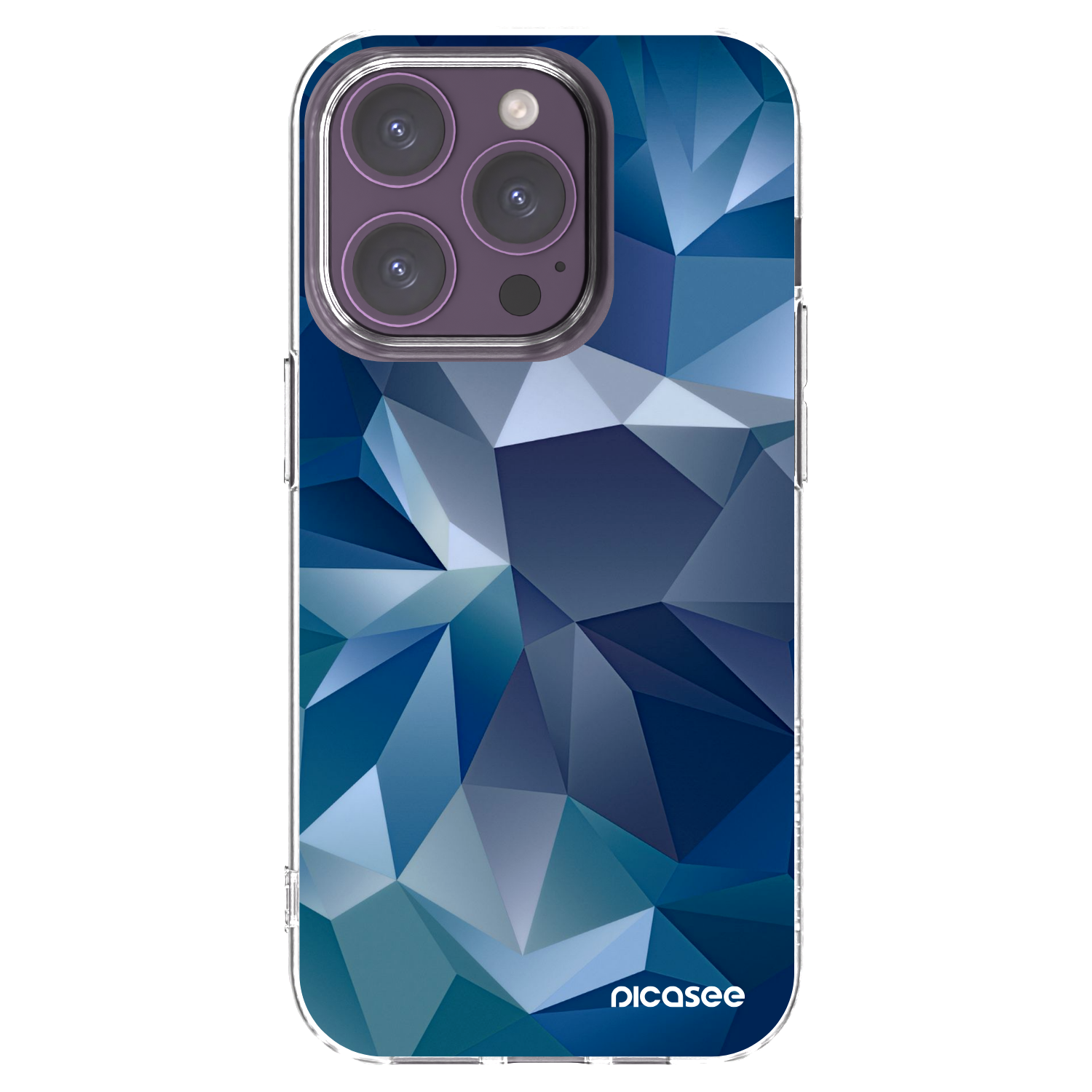 Picasee silikonový průhledný obal pro Apple iPhone 14 Pro - Wallpaper