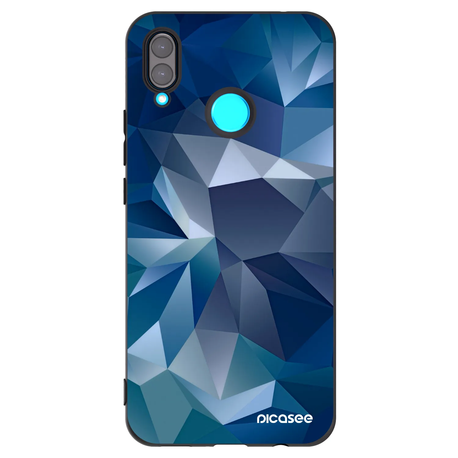 Picasee silikonový černý obal pro Huawei Nova 3 - Wallpaper