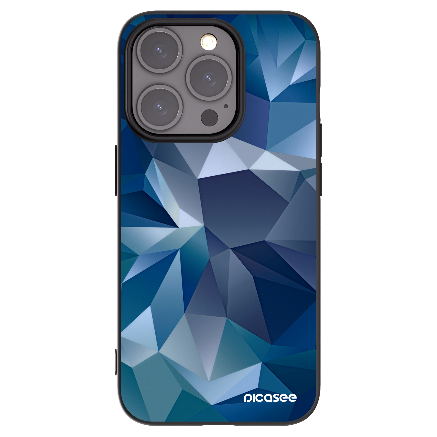 Picasee silikonový černý obal pro Apple iPhone 15 Pro - Wallpaper