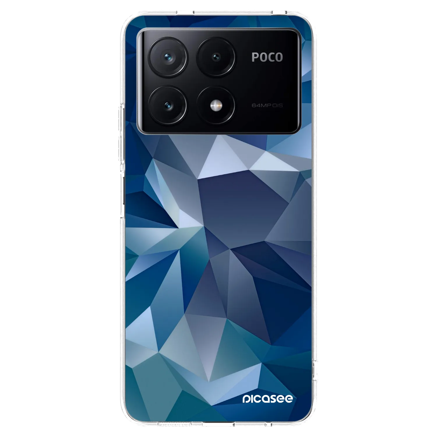 Picasee silikonový průhledný obal pro Xiaomi Poco X6 Pro - Wallpaper