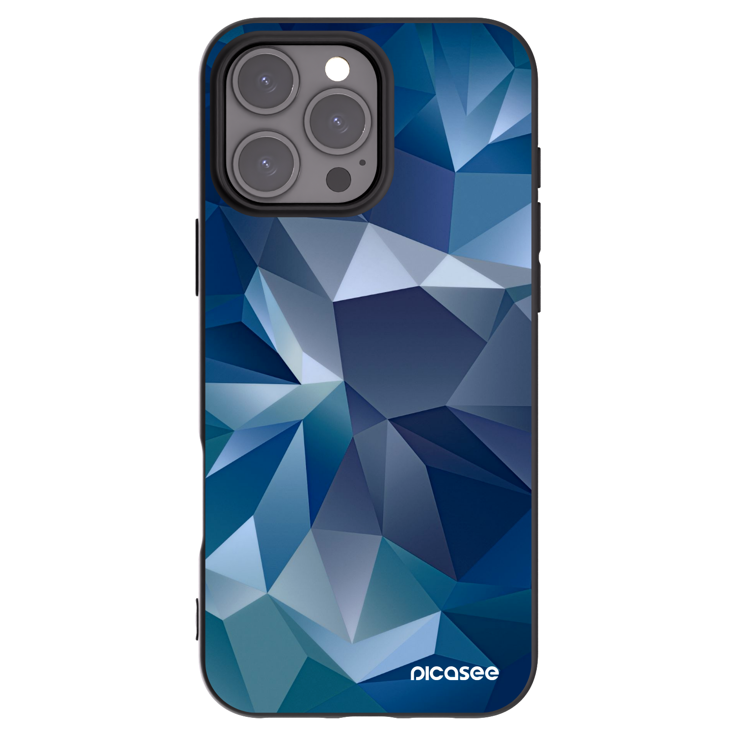 Picasee silikonový černý obal pro Apple iPhone 16 Pro Max - Wallpaper