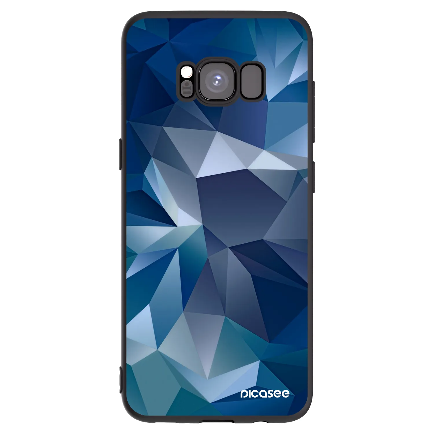 Picasee silikonový černý obal pro Samsung Galaxy S8 G950F - Wallpaper