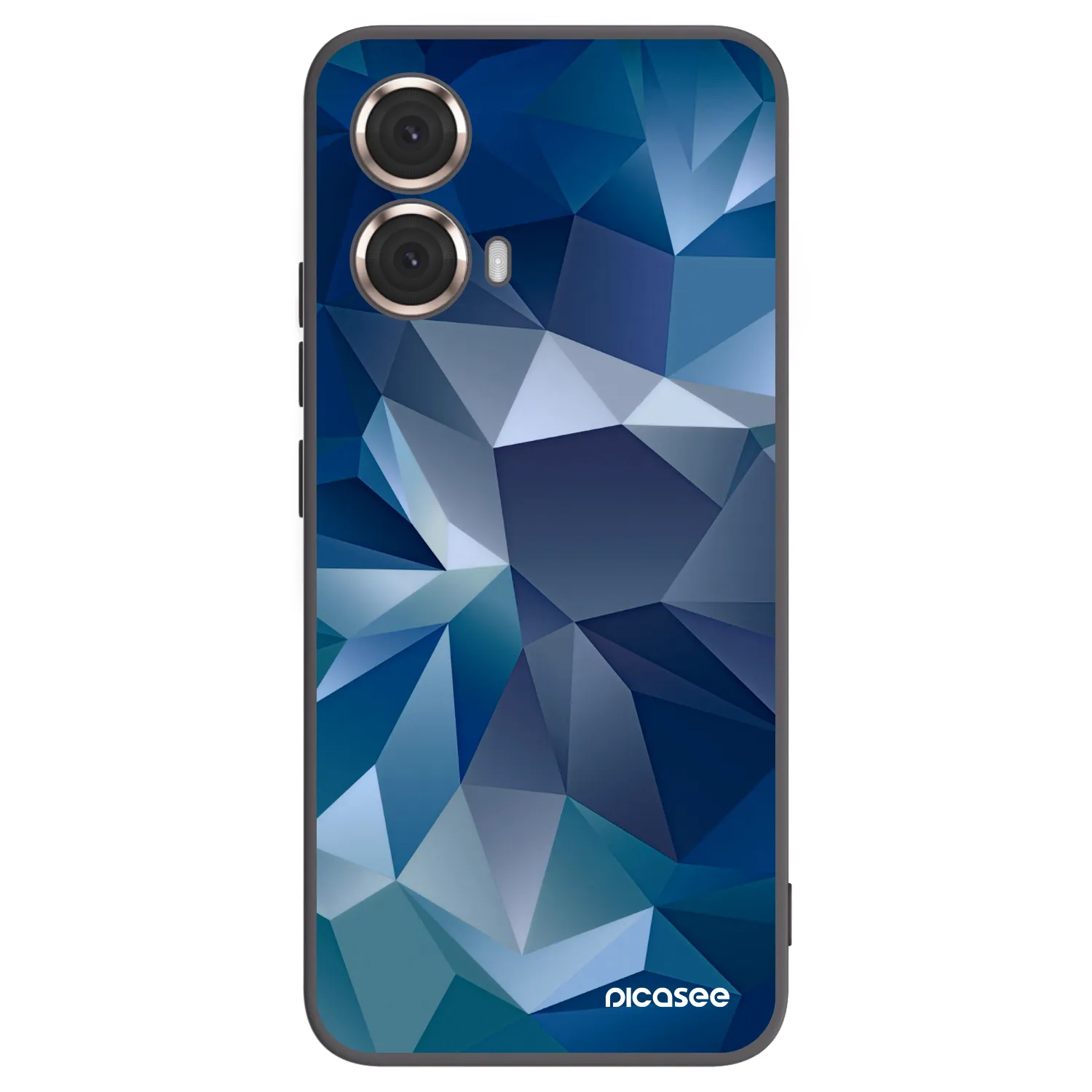 Picasee silikonový černý obal pro Motorola Moto G85 - Wallpaper