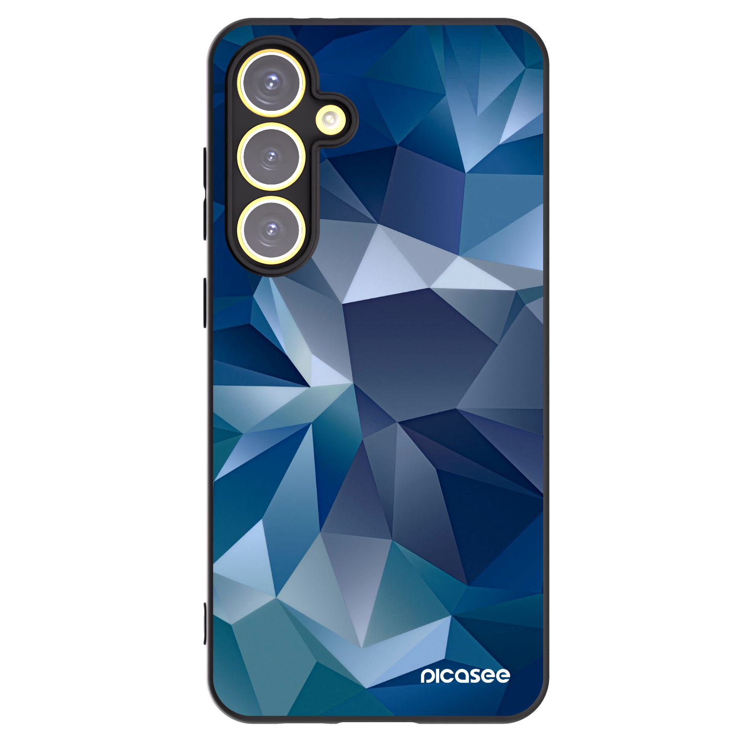 Picasee silikonový černý obal pro Samsung Galaxy S24 FE S721B - Wallpaper