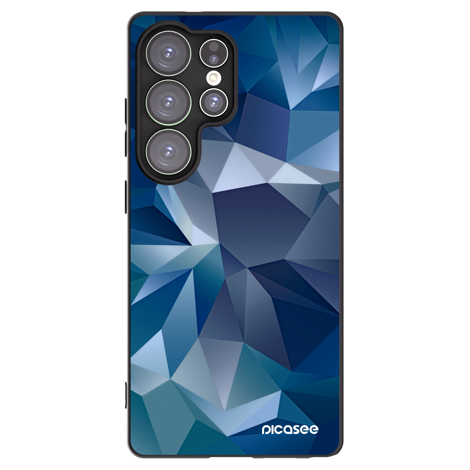 Picasee silikonový černý obal pro Samsung Galaxy S25 Ultra 5G - Wallpaper