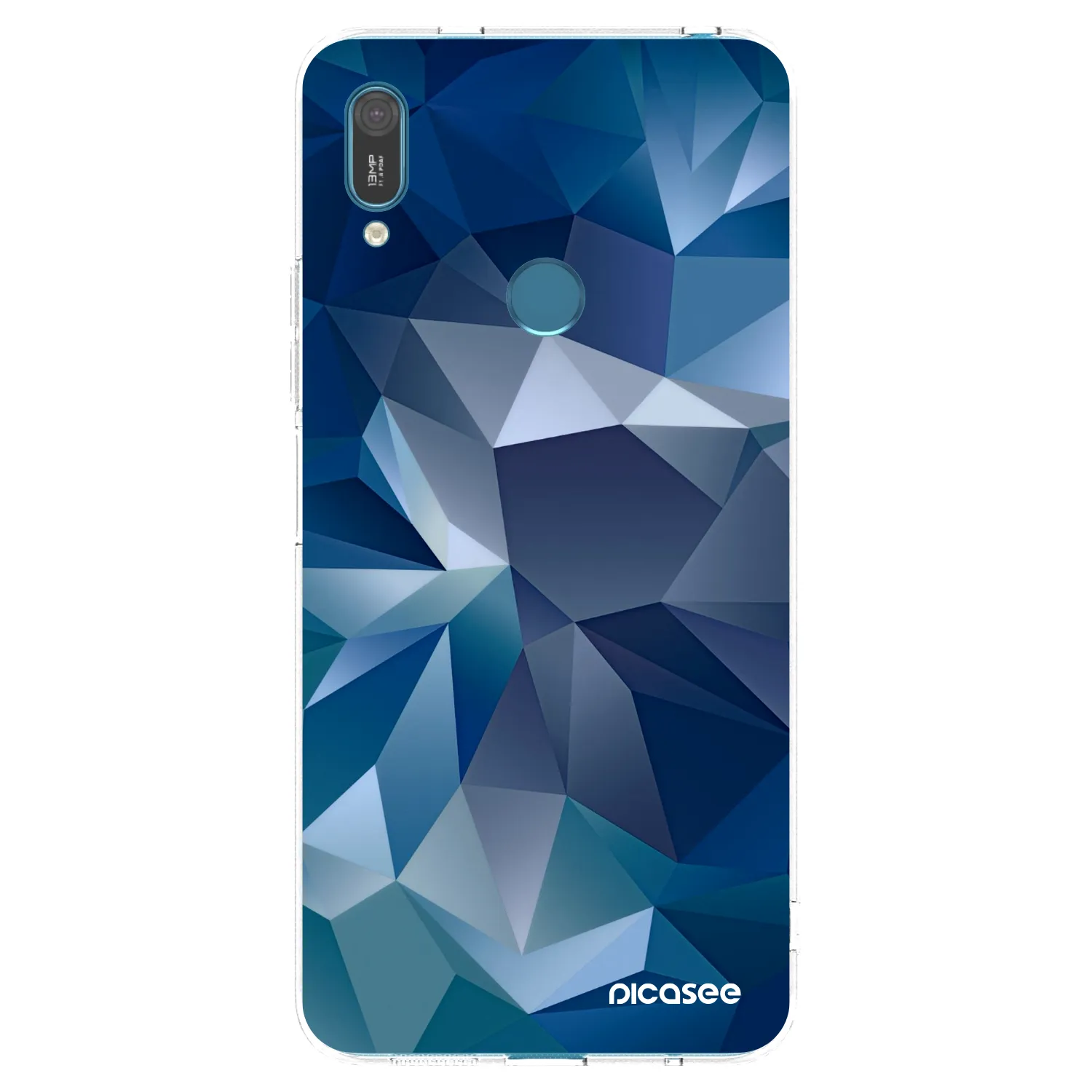 Picasee silikonový průhledný obal pro Huawei Y7 2019 - Wallpaper