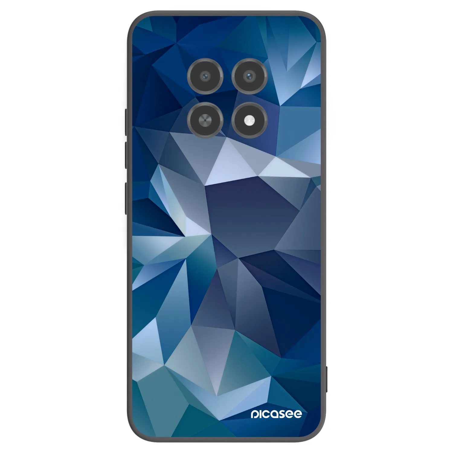Picasee silikonový černý obal pro Realme 12X - Wallpaper