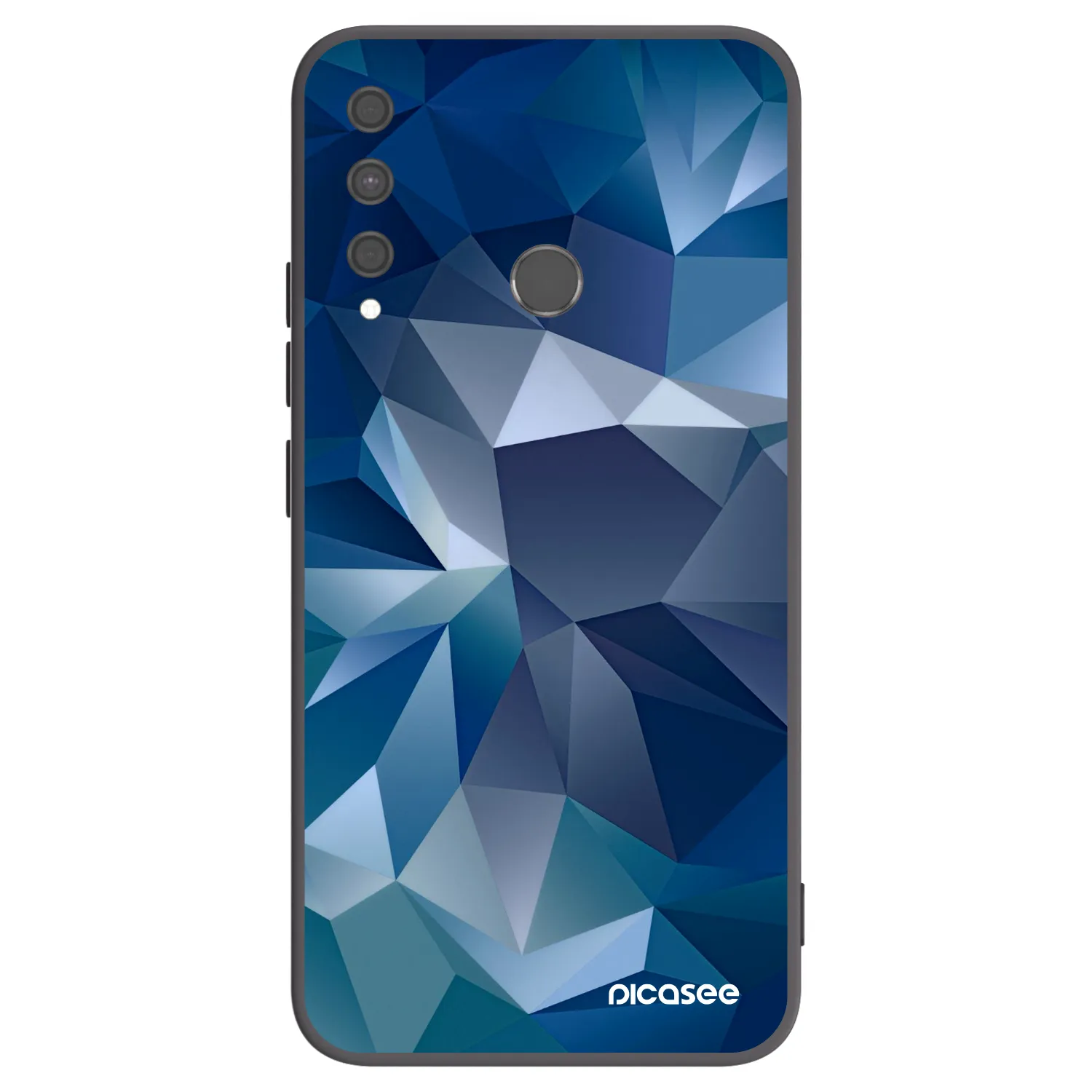 Picasee silikonový černý obal pro Huawei P40 Lite E - Wallpaper