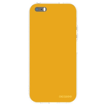 Picasee silikonový průhledný obal pro Apple iPhone 5/5S/SE - Sun