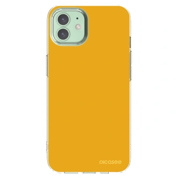 Picasee silikonový průhledný obal pro Apple iPhone 12 - Sun