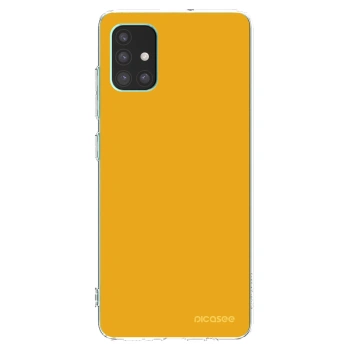 Picasee silikonový průhledný obal pro Samsung Galaxy M51 M515F - Sun