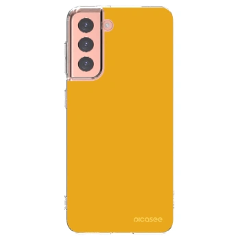 Picasee silikonový průhledný obal pro Samsung Galaxy S21 5G G991B - Sun