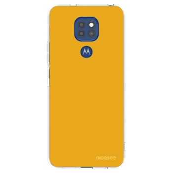 Picasee silikonový průhledný obal pro Motorola Moto G9 Play - Sun