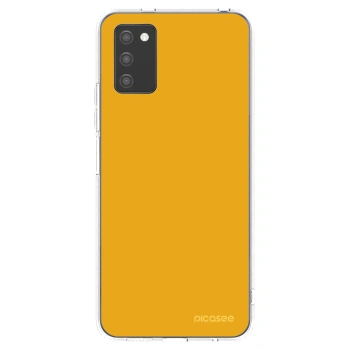 Picasee silikonový průhledný obal pro Samsung Galaxy A02s A025G - Sun