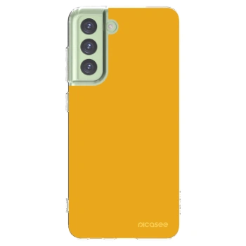 Picasee silikonový průhledný obal pro Samsung Galaxy S21 FE 5G - Sun