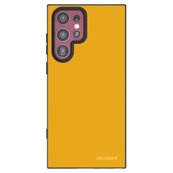 Picasee silikonový černý obal pro Samsung Galaxy S22 Ultra 5G - Sun