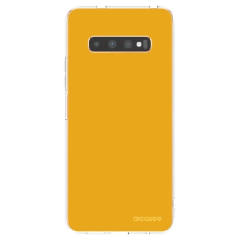 Picasee silikonový průhledný obal pro Samsung Galaxy S10 Plus G975 - Sun