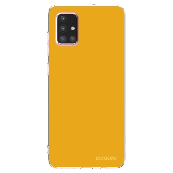 Picasee silikonový průhledný obal pro Samsung Galaxy A71 A715F - Sun