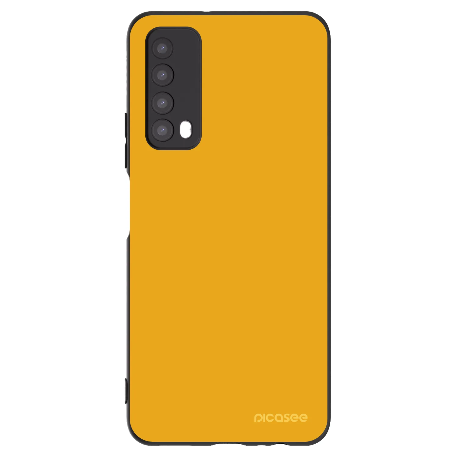 Picasee silikonový černý obal pro Huawei P Smart 2021 - Sun