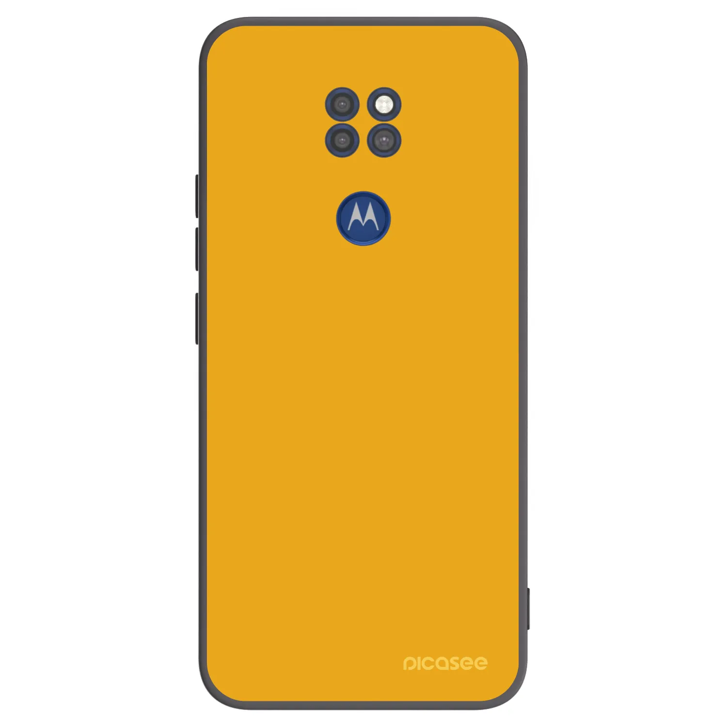 Picasee silikonový černý obal pro Motorola Moto G9 Play - Sun