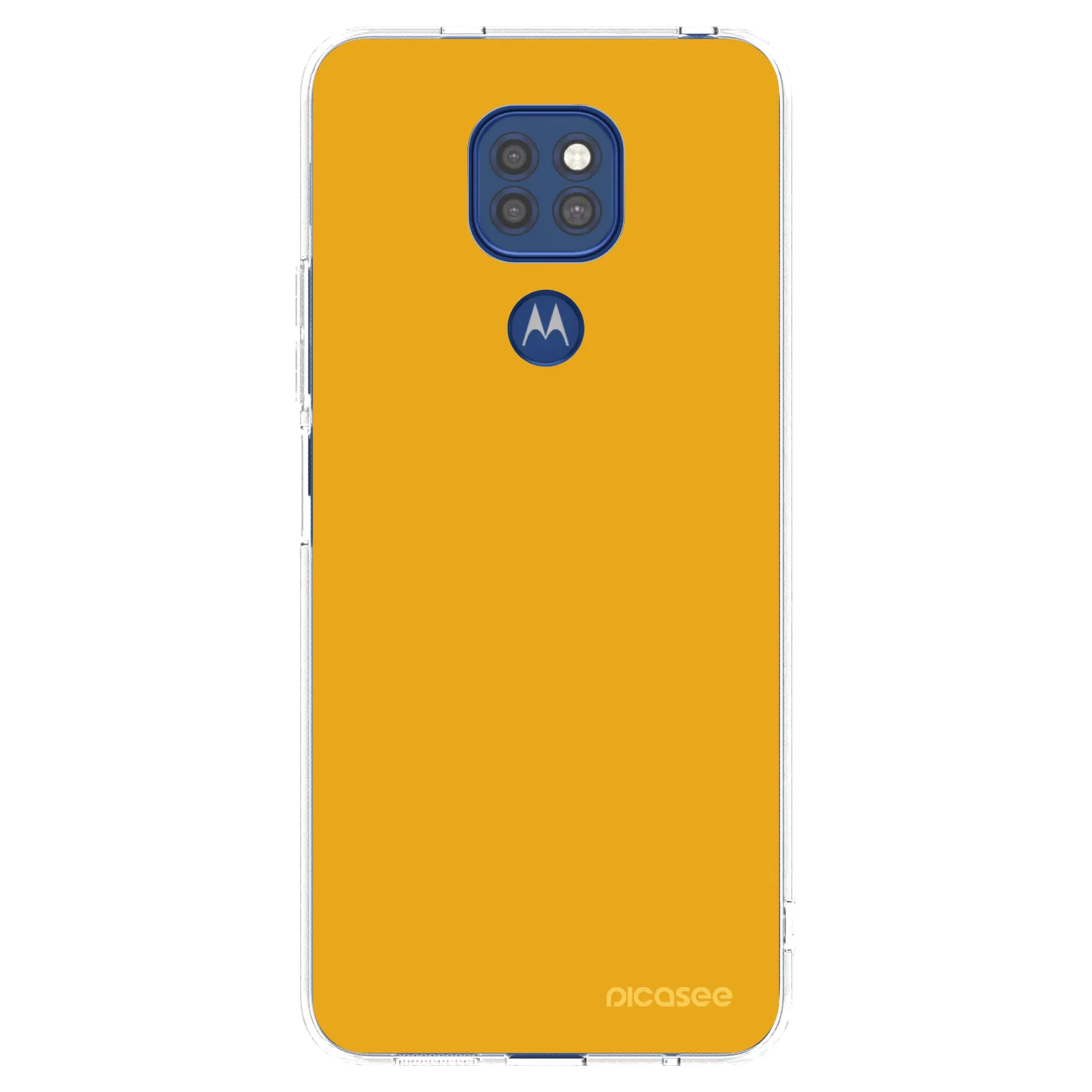 Picasee silikonový průhledný obal pro Motorola Moto G9 Play - Sun