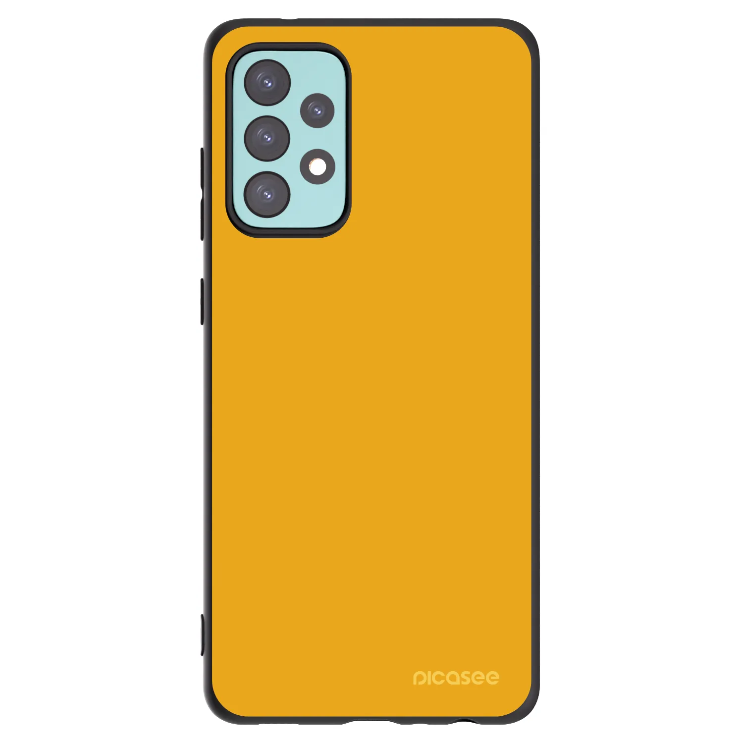 Picasee silikonový černý obal pro Samsung Galaxy A72 A725F - Sun