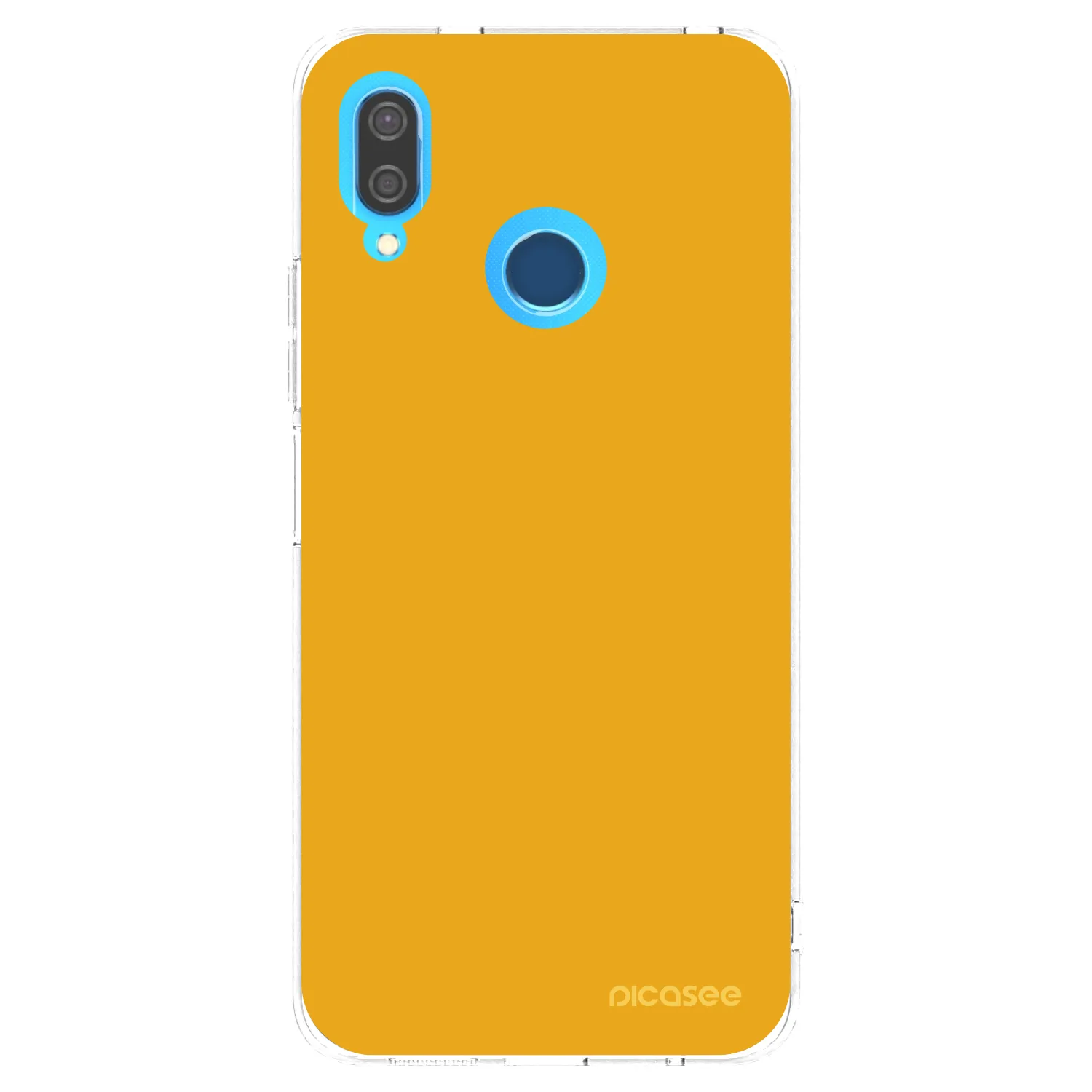 Picasee silikonový průhledný obal pro Huawei P20 Lite - Sun