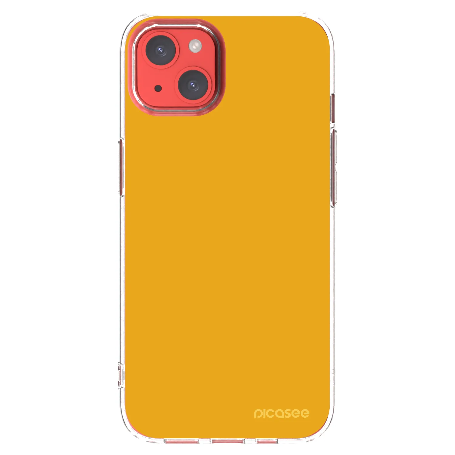 Picasee silikonový průhledný obal pro Apple iPhone 13 - Sun