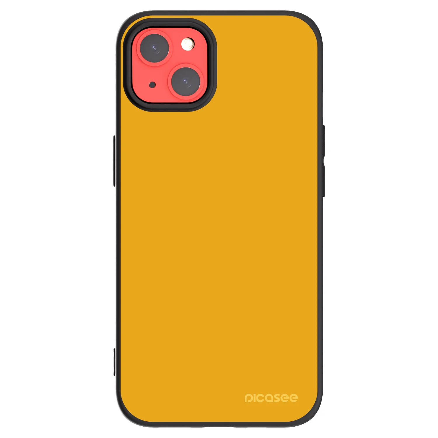 Picasee silikonový černý obal pro Apple iPhone 13 - Sun