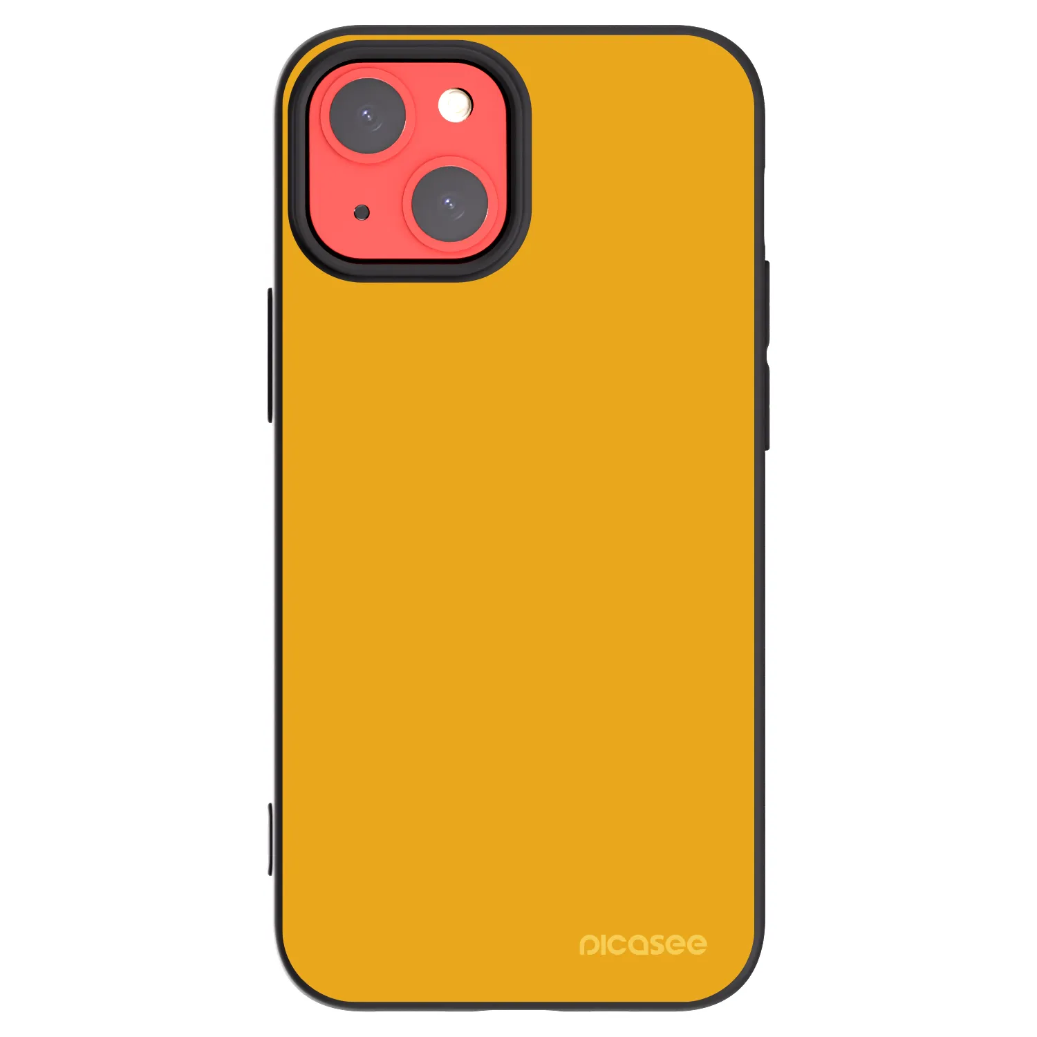 Picasee silikonový černý obal pro Apple iPhone 13 mini - Sun