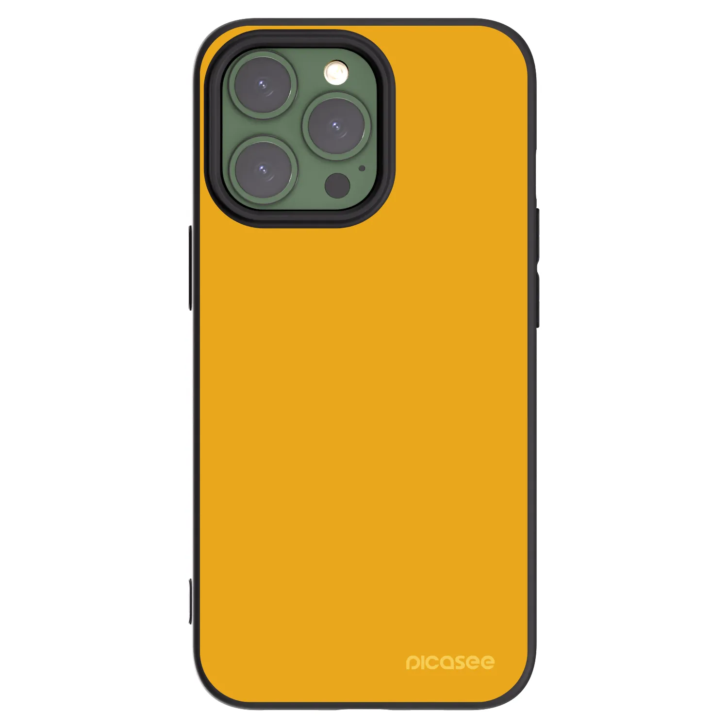 Picasee silikonový černý obal pro Apple iPhone 13 Pro - Sun
