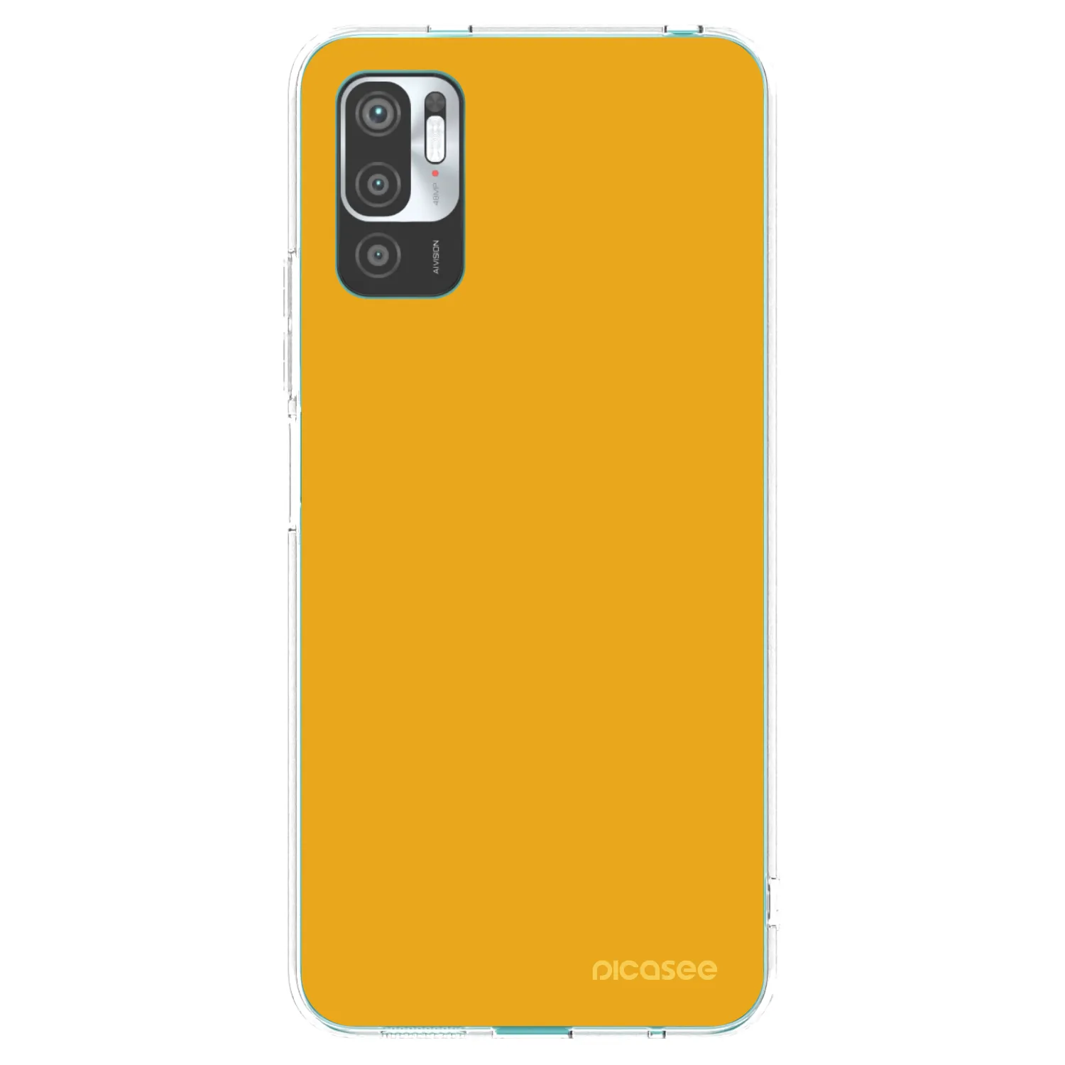 Picasee silikonový průhledný obal pro Xiaomi Redmi Note 10 5G - Sun