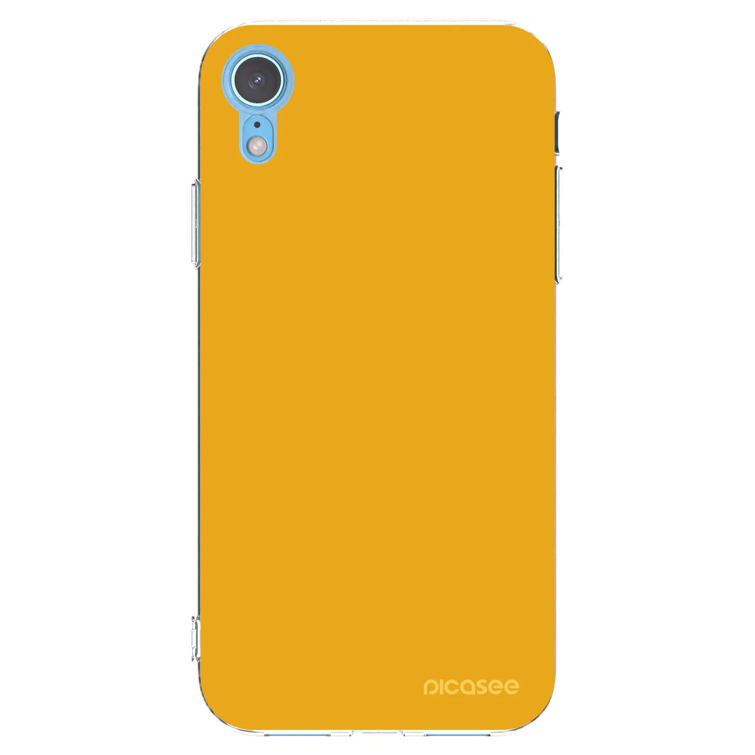 Picasee silikonový průhledný obal pro Apple iPhone XR - Sun