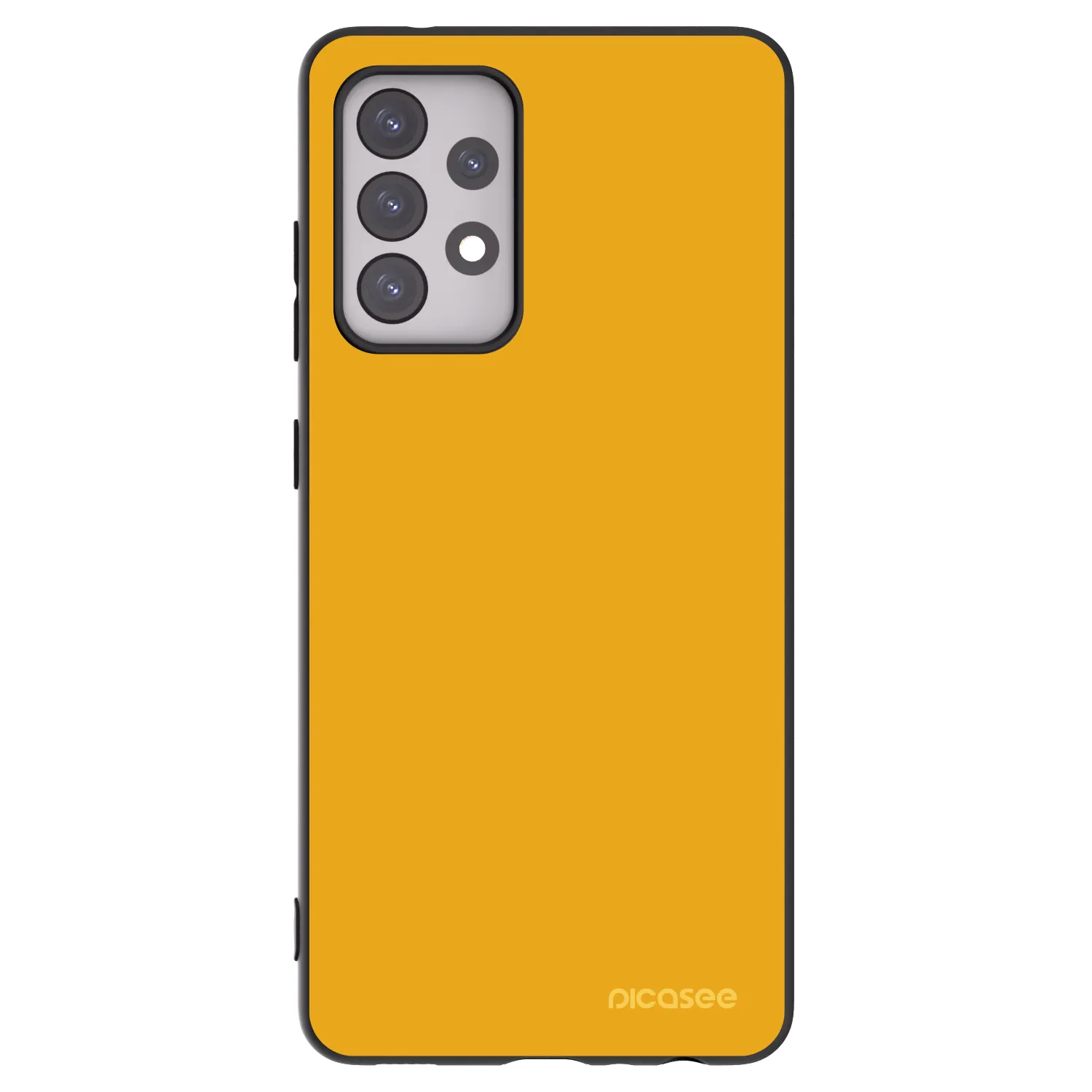 Picasee silikonový černý obal pro Samsung Galaxy A52s 5G A528B - Sun