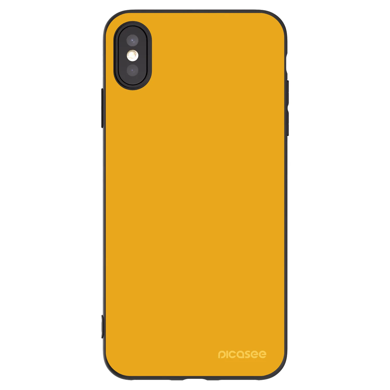 Picasee silikonový černý obal pro Apple iPhone XS Max - Sun