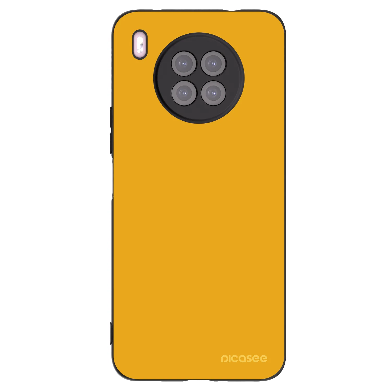 Picasee silikonový černý obal pro Huawei Nova 8i - Sun