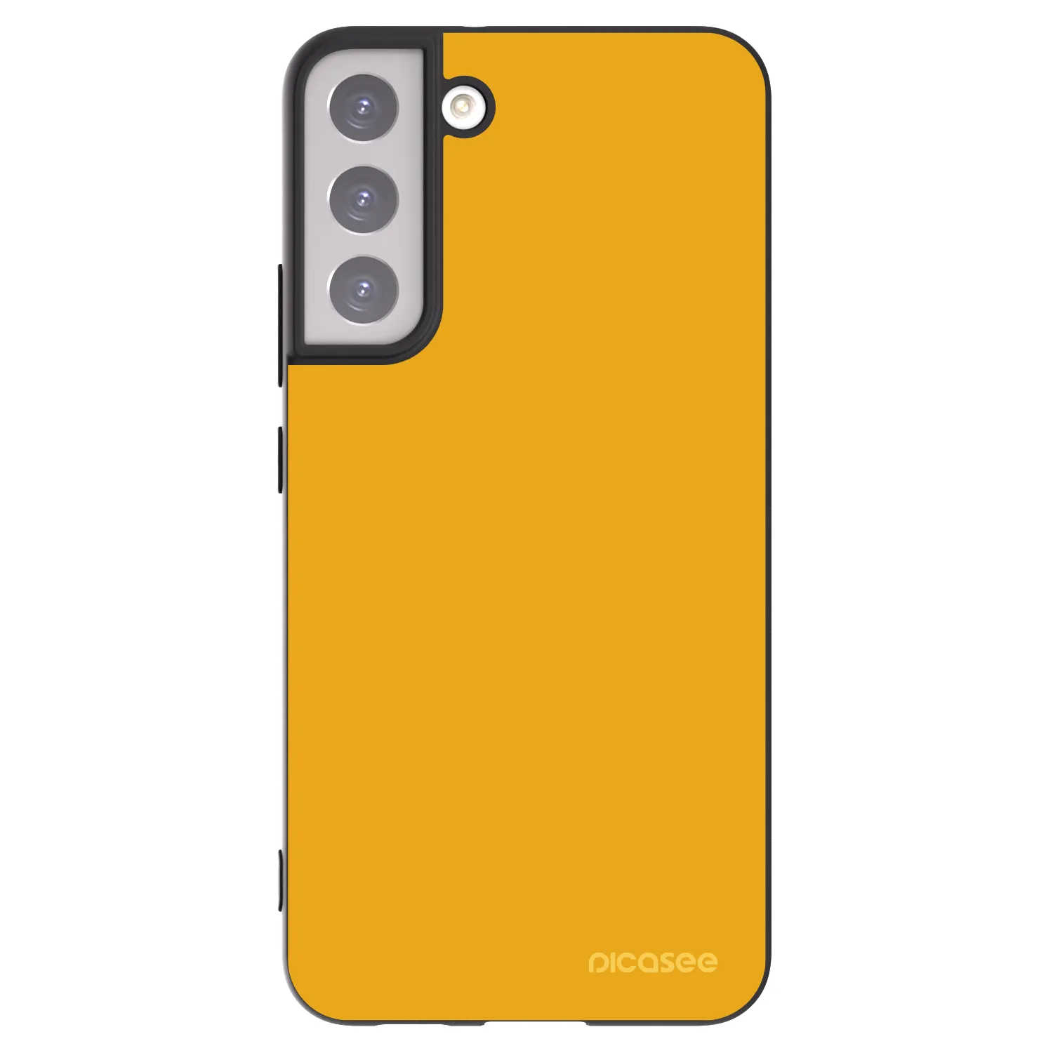 Picasee silikonový černý obal pro Samsung Galaxy S22+ 5G - Sun