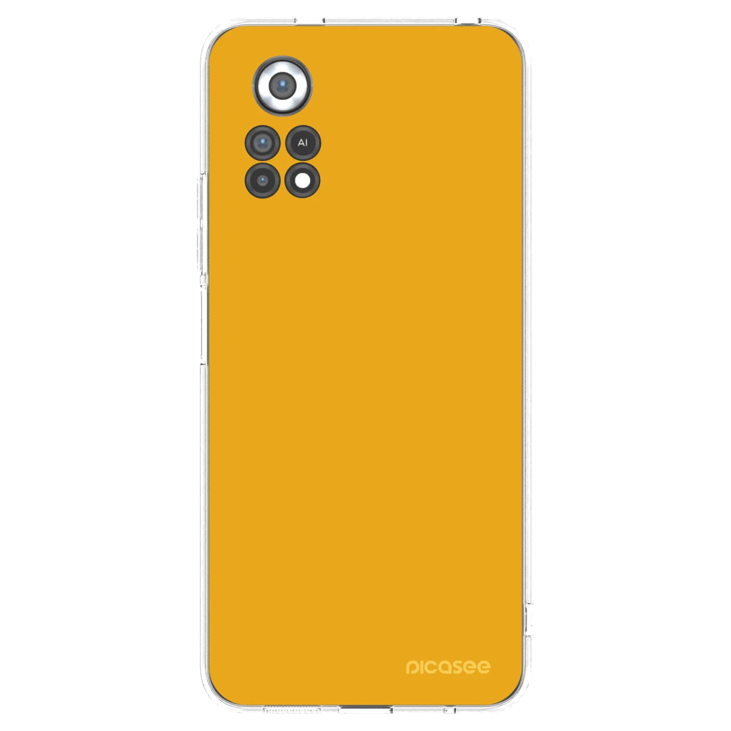 Picasee silikonový průhledný obal pro Xiaomi Poco X4 Pro 5G - Sun