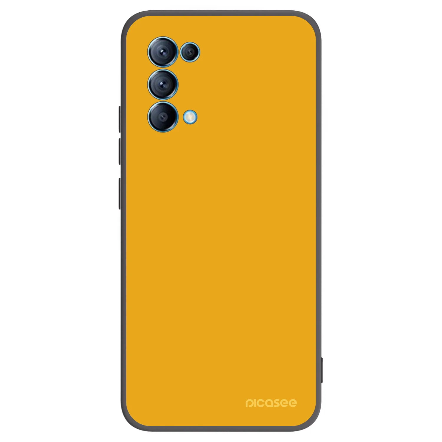 Picasee silikonový černý obal pro OPPO Reno 5 5G - Sun