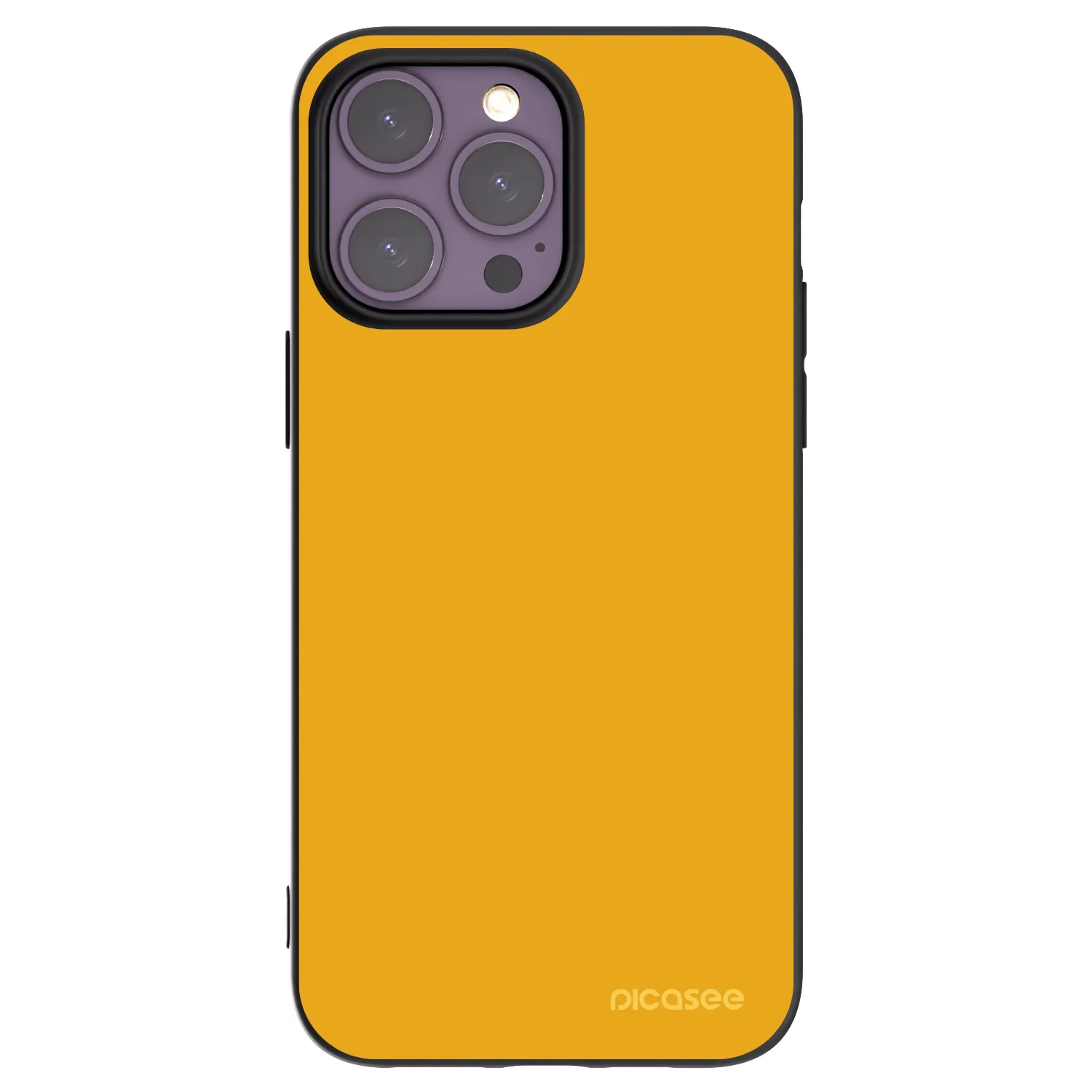 Picasee silikonový černý obal pro Apple iPhone 14 Pro Max - Sun