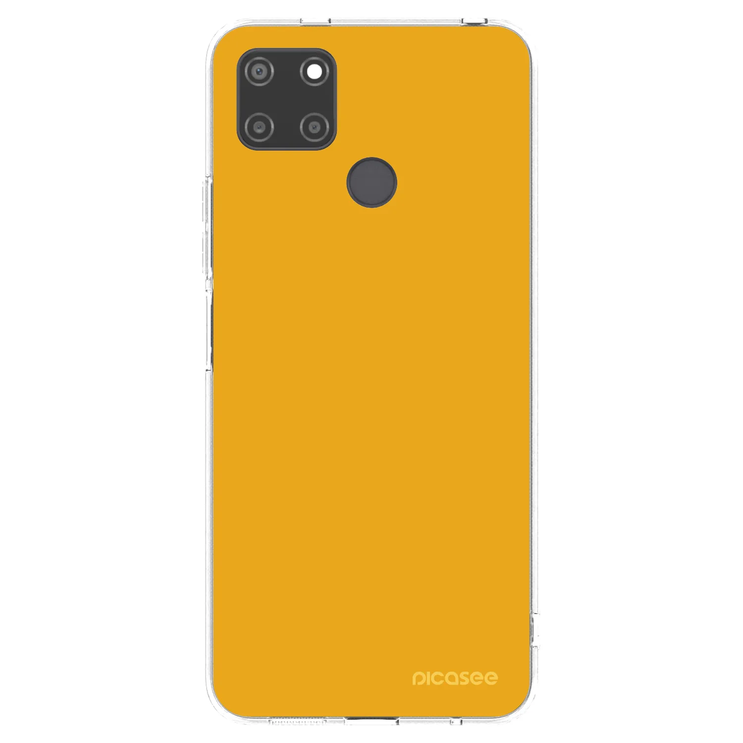 Picasee silikonový průhledný obal pro Realme C21Y - Sun