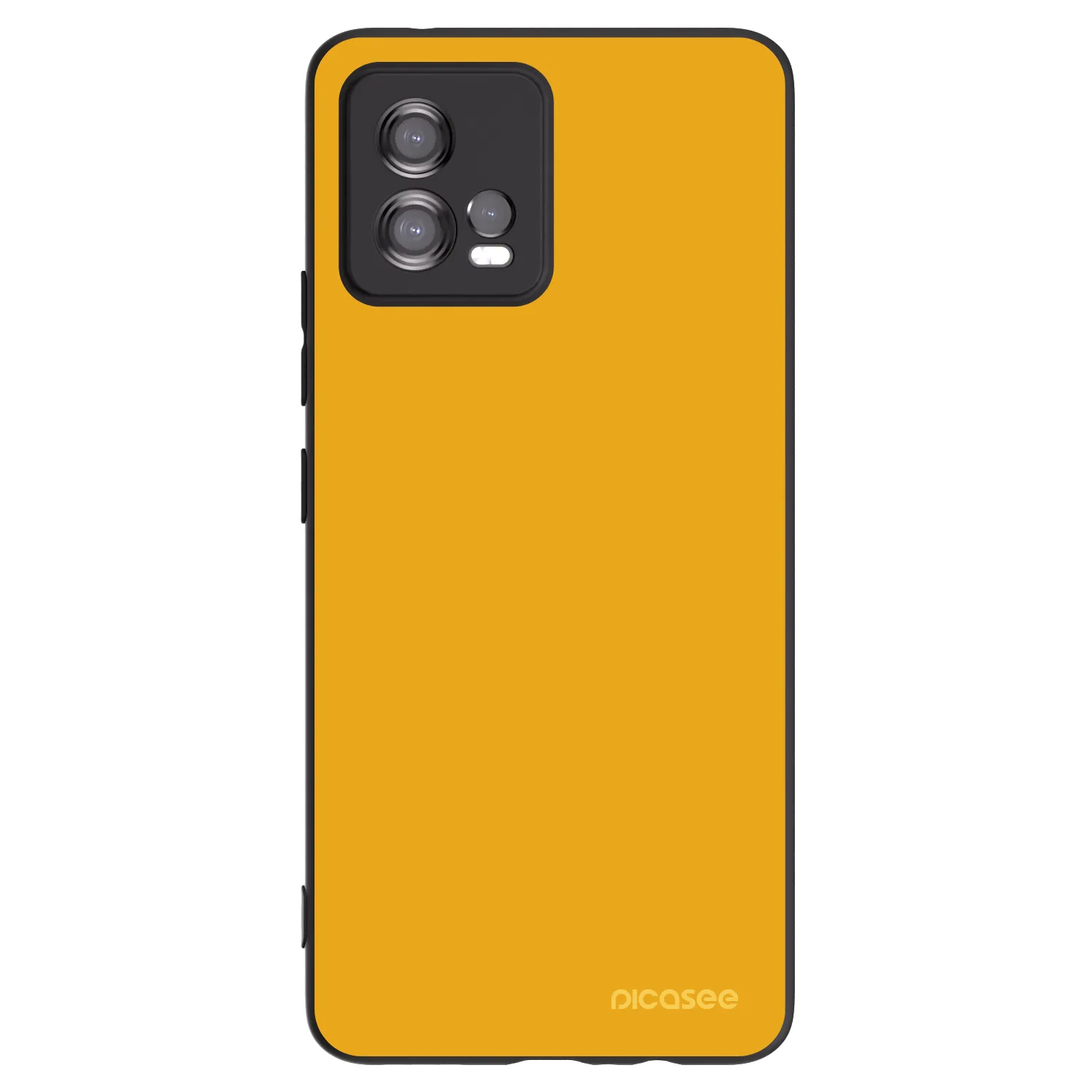 Picasee silikonový černý obal pro Motorola Moto G72 - Sun